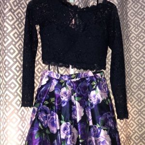 2 piece homecoming dress size 5 juniors